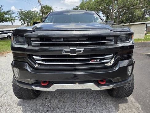 Used 2017 Chevrolet Silverado 1500 W/T w/ Black Out Edition RWD image 2
