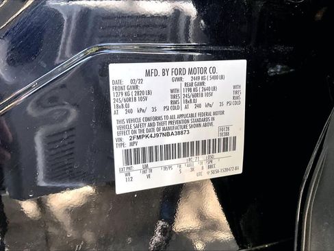 Certified 2022 Ford Edge SEL AWD/4WD image 34