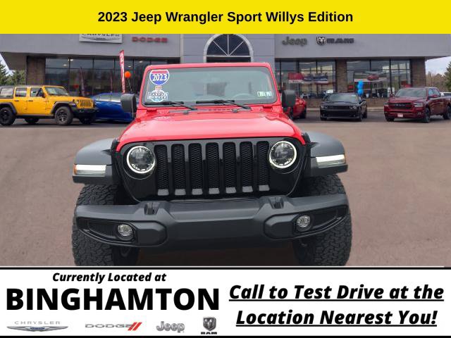 Used 2023 Jeep Wrangler Unlimited Sport AWD/4WD image 2