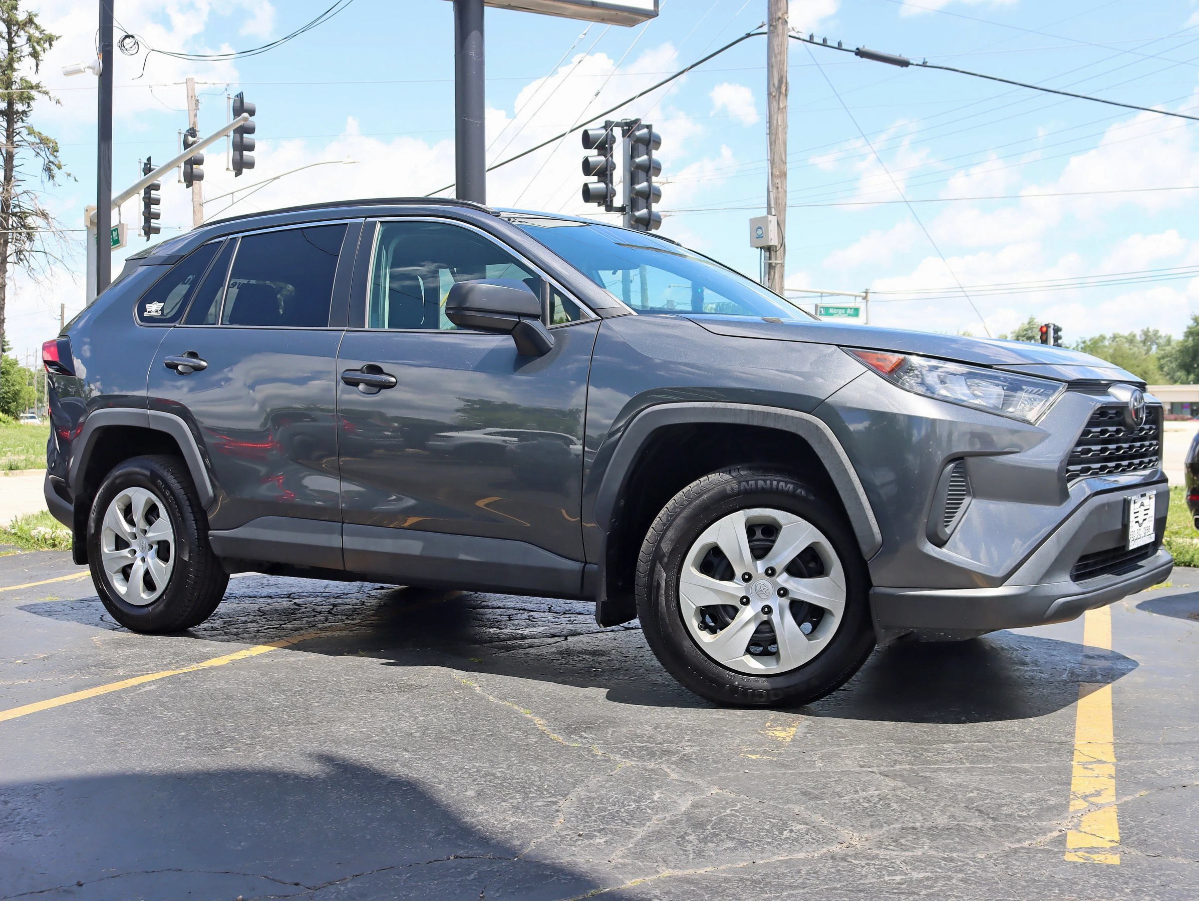 Used 2019 Toyota RAV4 LE w/ All Weather Liner Package AWD/4WD image 2