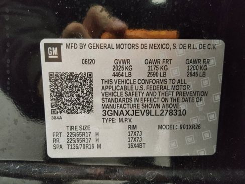 Used 2020 Chevrolet Equinox LT w/ Driver Convenience Package image 33