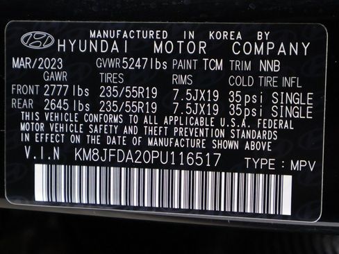 Used 2023 Hyundai Tucson Limited image 55