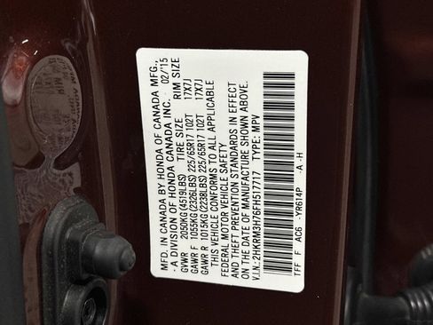 Used 2015 Honda CR-V EX-L image 31