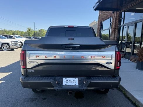Used 2015 Ford F150 Platinum w/ Max Trailer Tow Package AWD/4WD image 5