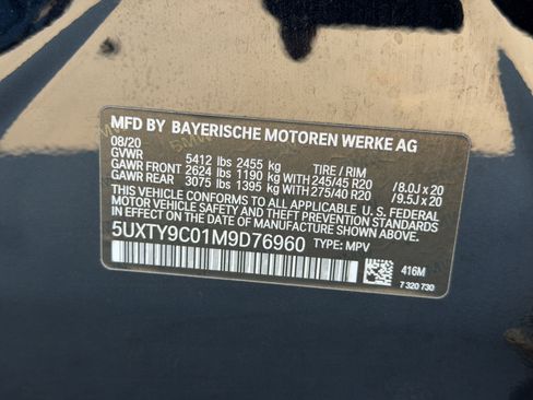 Used 2021 BMW X3 M40i w/ Premium Package AWD/4WD image 26