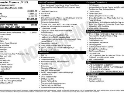 Used 2021 Chevrolet Traverse LS w/ LPO, Blackout Package