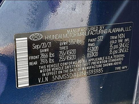 Used 2022 Hyundai Santa Fe Calligraphy image 43