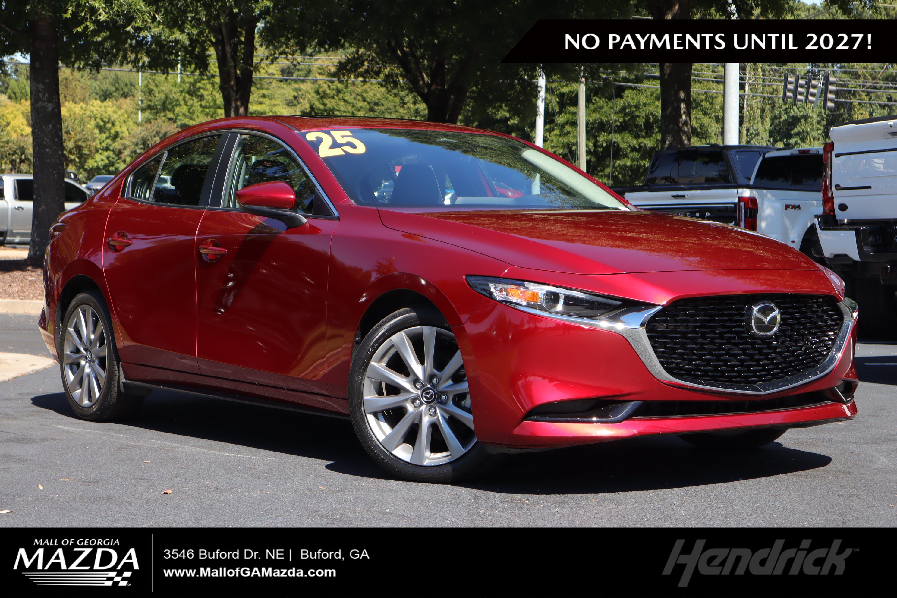 Certified 2025 MAZDA MAZDA3 s FWD image 1