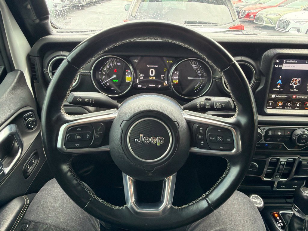 Used 2021 Jeep Wrangler Unlimited Sahara w/ Cold Weather Group AWD/4WD image 11
