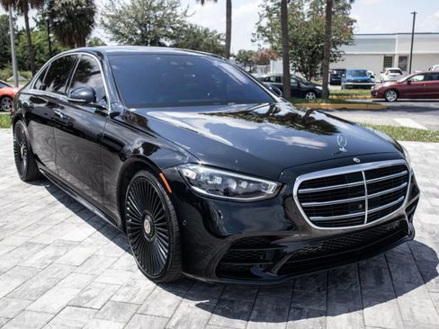 Used 2021 Mercedes-Benz S 580 4MATIC Sedan w/ AMG Line image 1