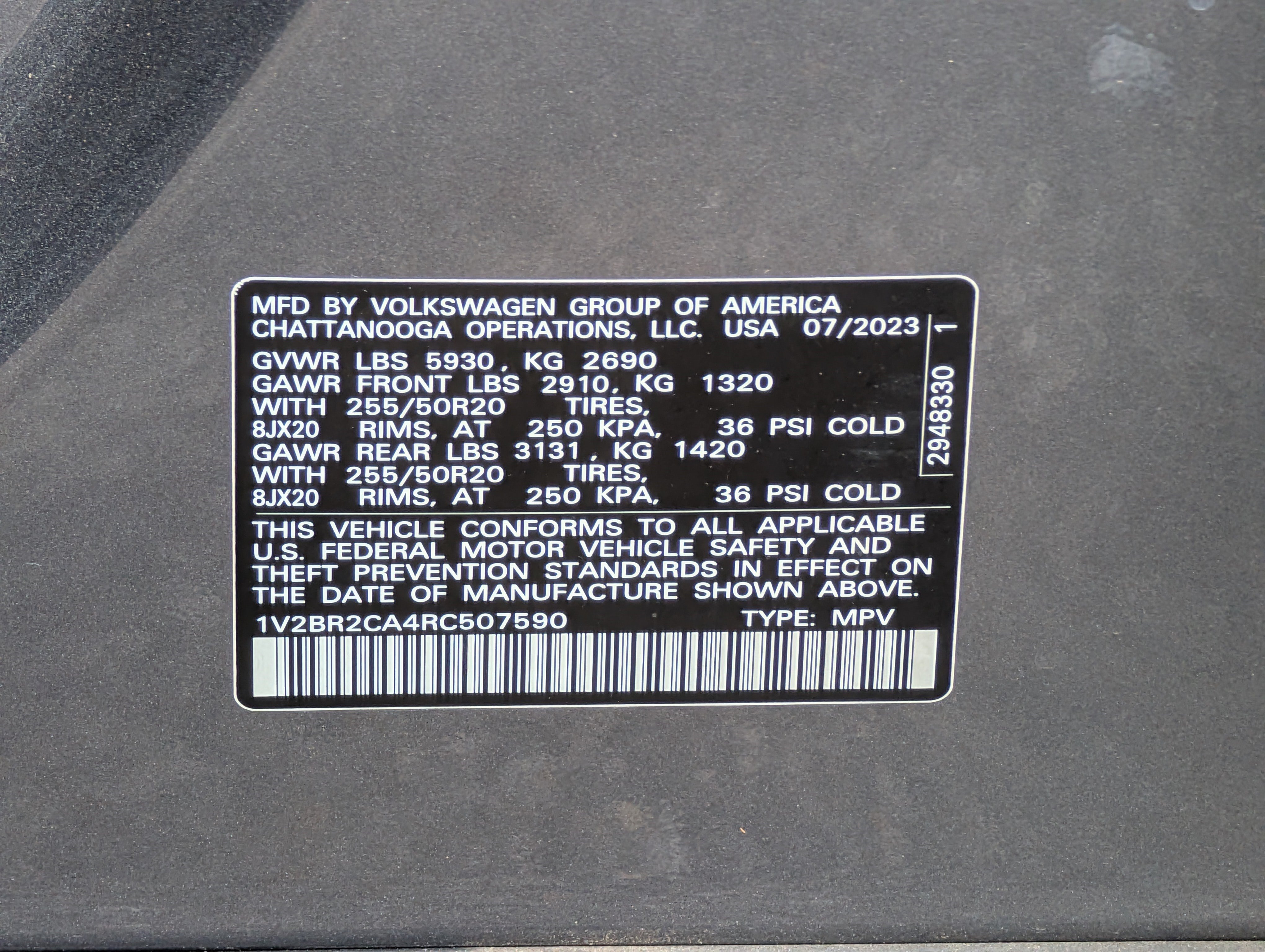 Used 2024 Volkswagen Atlas SEL AWD/4WD image 40
