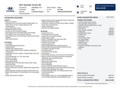 Used 2017 Hyundai Tucson SE image 3