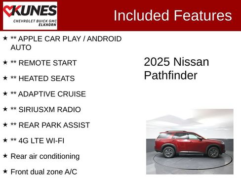 Used 2025 Nissan Pathfinder SV FWD image 2
