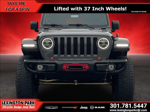 Used 2021 Jeep Wrangler Unlimited Rubicon AWD/4WD image 2