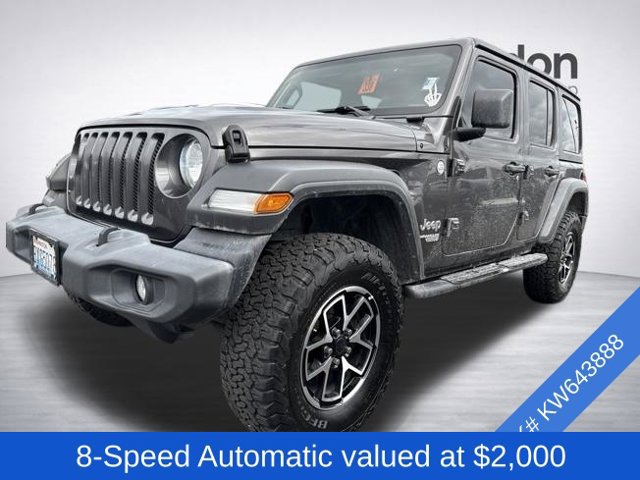 Used 2019 Jeep Wrangler Unlimited Sport S AWD/4WD image 3