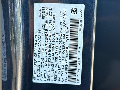 Certified 2026 Honda CR-V EX-L image 35