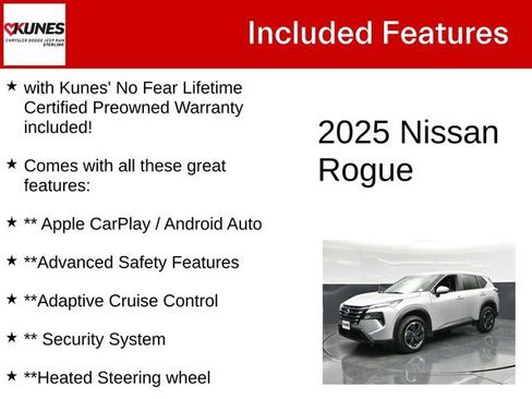 Used 2025 Nissan Rogue SV AWD/4WD image 4
