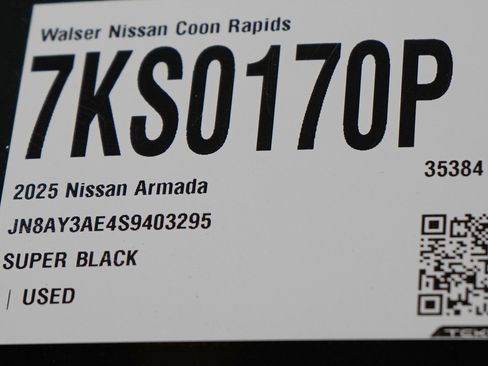 Used 2025 Nissan Armada SV AWD/4WD image 31