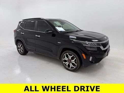 Used 2021 Kia Seltos SX w/ SX Sunroof Package AWD/4WD image 1