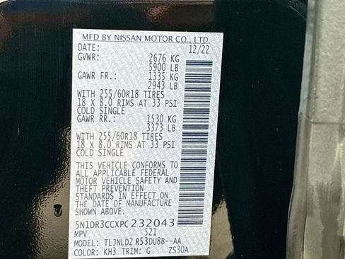 Used 2023 Nissan Pathfinder SL w/ Lighting Package (N92) image 33