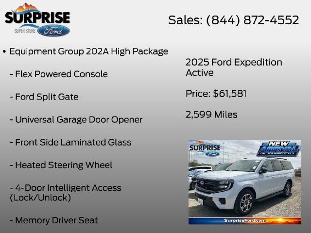 Used 2025 Ford Expedition Active AWD/4WD image 13