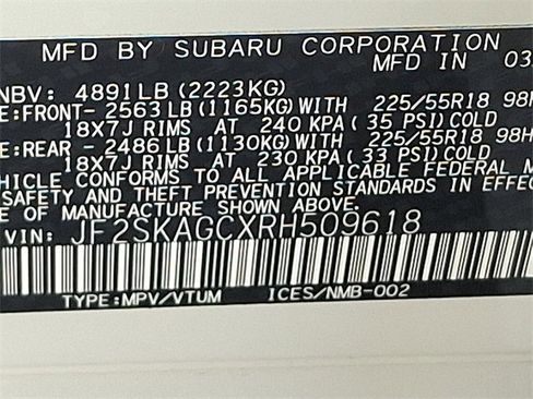 Certified 2024 Subaru Forester Sport image 32