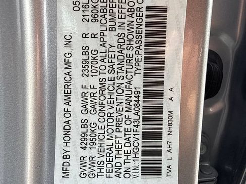 Used 2020 Honda Accord EX image 26