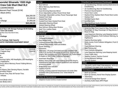 Used 2024 Chevrolet Silverado 1500 High Country AWD/4WD image 6
