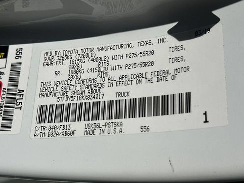 Used 2019 Toyota Tundra SR5 AWD/4WD image 22