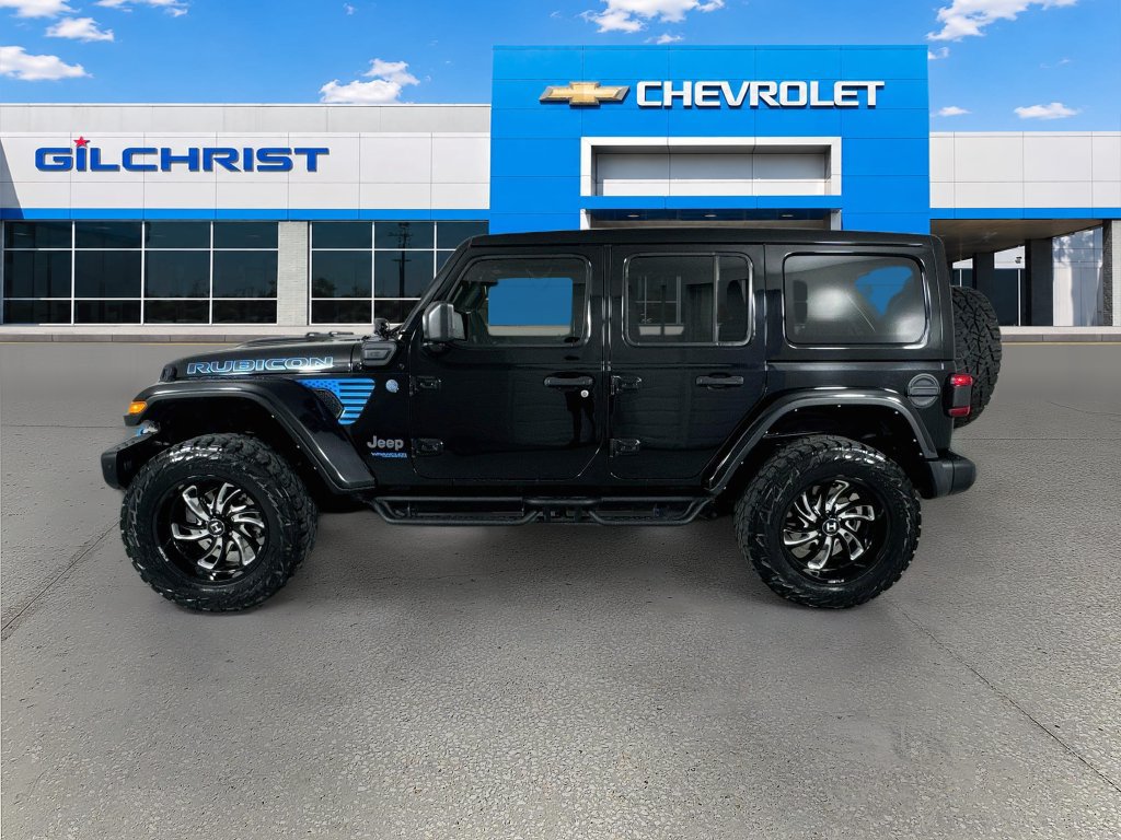 Used 2021 Jeep Wrangler Unlimited Rubicon 4xe w/ Steel Bumper Group AWD/4WD image 4