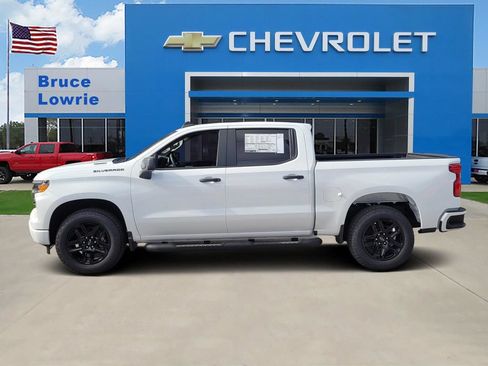 New 2026 Chevrolet Silverado 1500 Custom w/ Turbomax Blackout Package RWD image 2