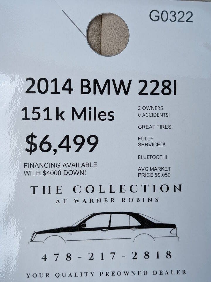 Used 2014 BMW 228i Coupe RWD image 2