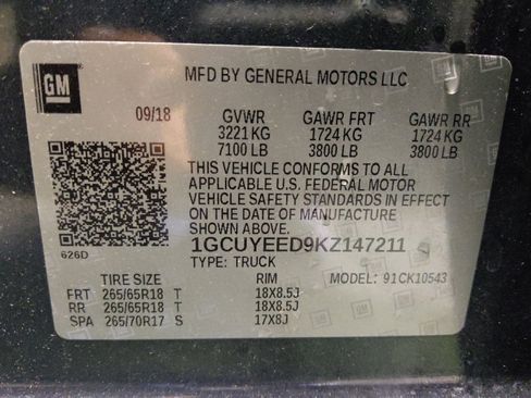 Used 2019 Chevrolet Silverado 1500 RST w/ All-Star Edition image 33