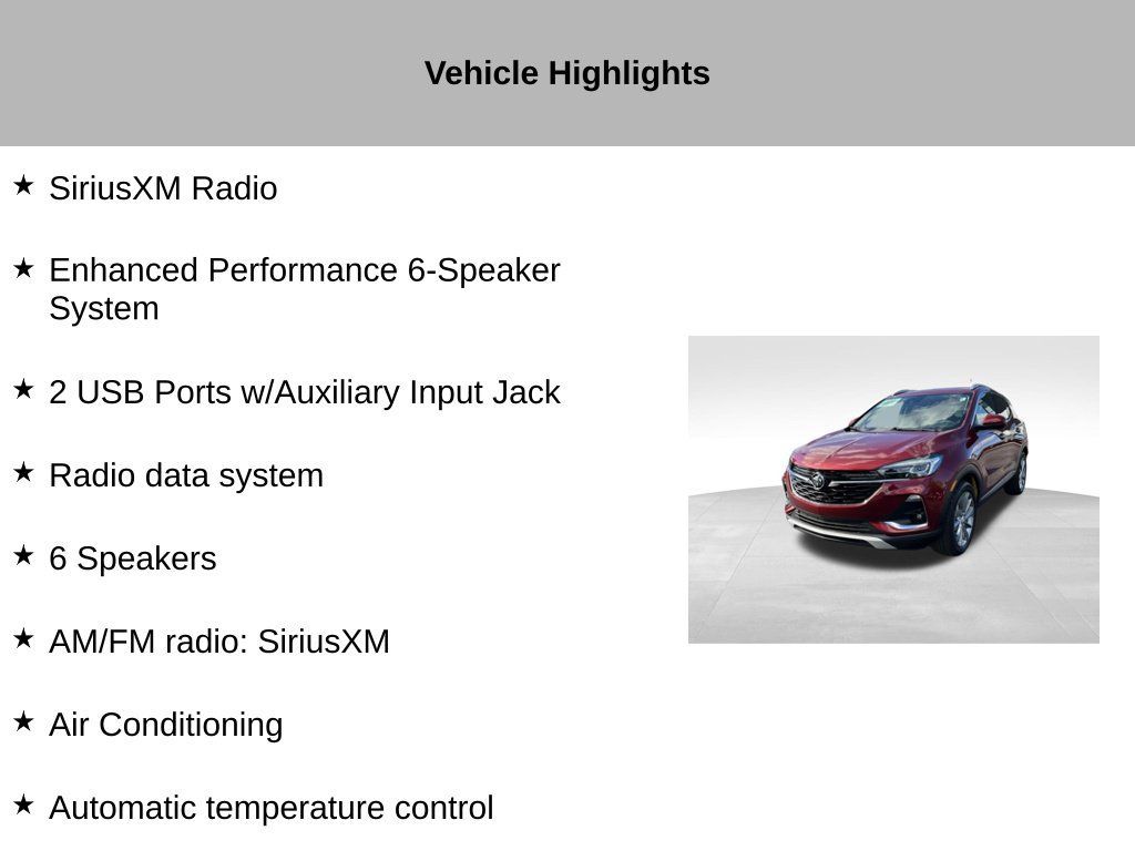 Used 2023 Buick Encore GX Essence w/ Experience Buick Package FWD image 27