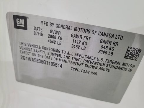 Used 2016 Chevrolet Impala Limited LS image 35