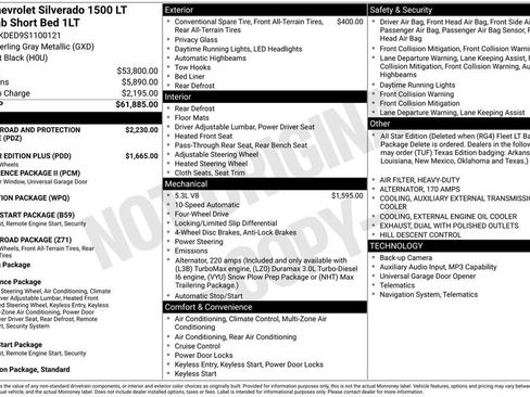 Used 2025 Chevrolet Silverado 1500 LT AWD/4WD image 1