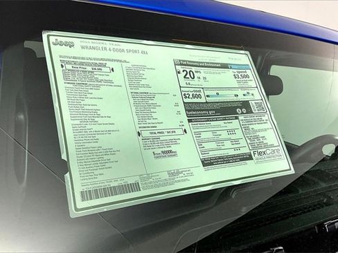 New 2025 Jeep Wrangler Sport image 13