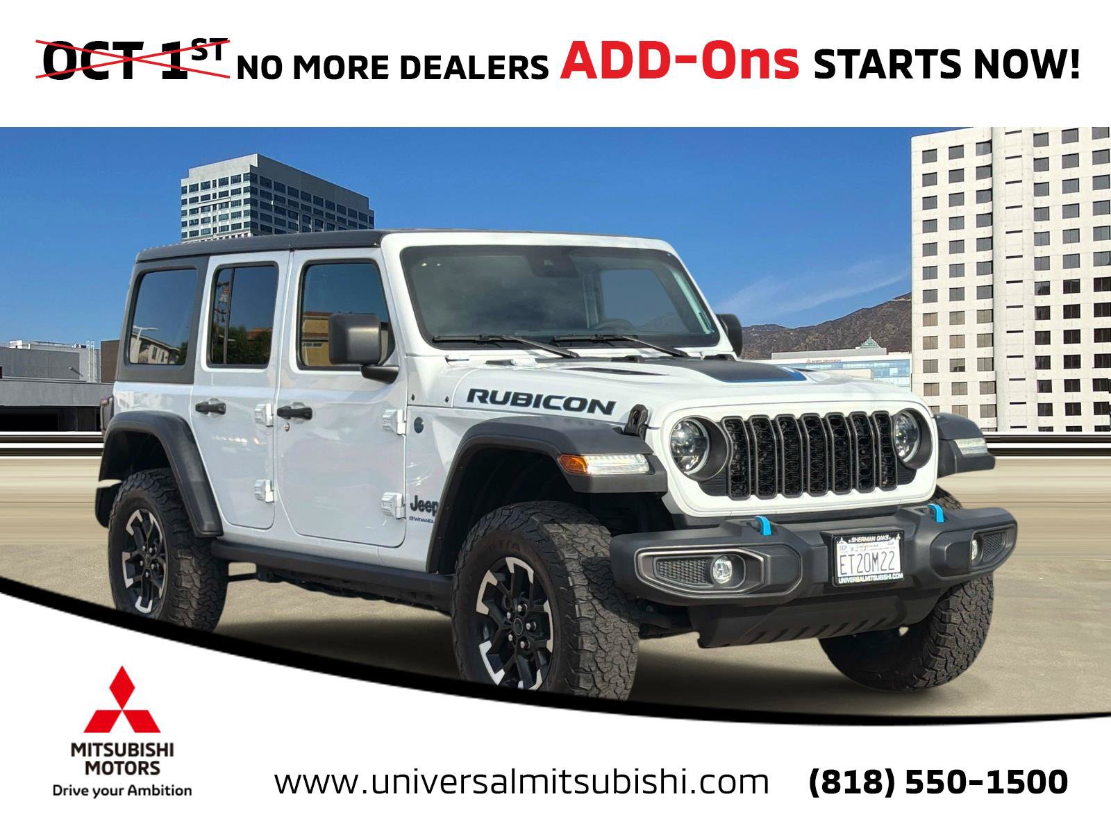 Used 2024 Jeep Wrangler Unlimited Rubicon 4xe AWD/4WD image 1