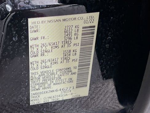 Used 2022 Nissan Frontier SV image 26