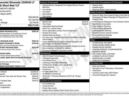 New 2026 Chevrolet Silverado 2500 LT w/ Leather Package image 31