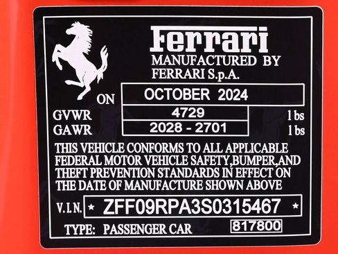 Certified 2025 Ferrari Roma Convertible image 33