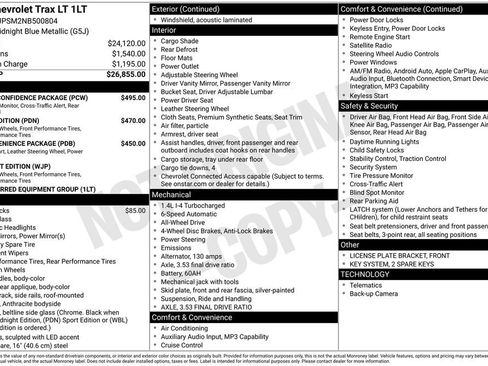 Used 2022 Chevrolet Trax LT w/ Driver Confidence Package AWD/4WD image 13