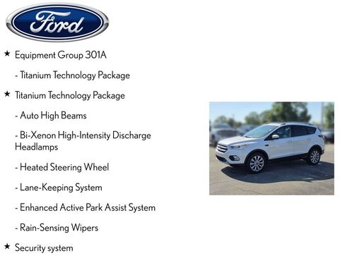Used 2017 Ford Escape Titanium w/ Equipment Group 301A AWD/4WD image 4
