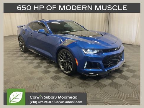 Used 2018 Chevrolet Camaro ZL1 w/ LPO, ZL1 Protection Package RWD image 1