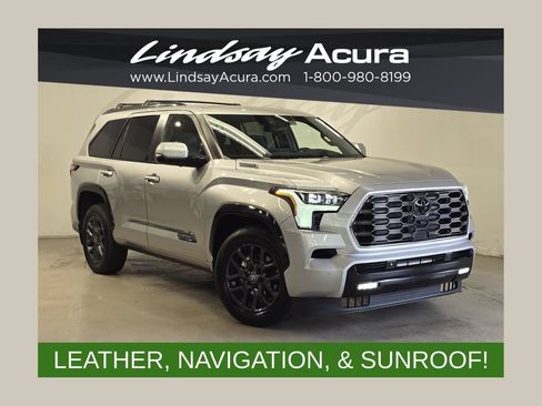 Used 2025 Toyota Sequoia Platinum AWD/4WD image 1