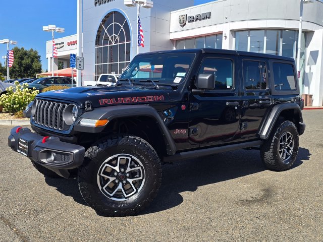 Certified 2025 Jeep Wrangler Unlimited Rubicon w/ Convenience Group AWD/4WD image 3