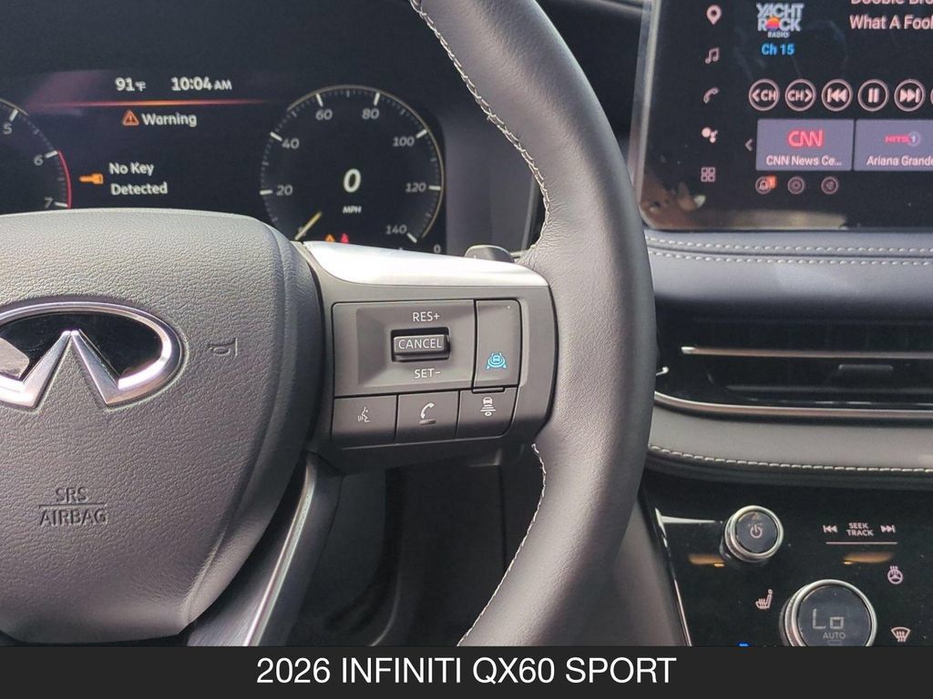 Certified 2026 INFINITI QX60 Sport w/ Dark Cargo Package AWD/4WD image 18
