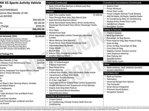 Used 2021 BMW X5 sDrive40i w/ Executive Package RWD image 40