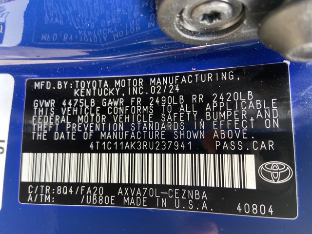 Used 2024 Toyota Camry LE FWD image 43