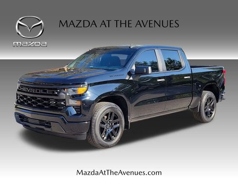 Used 2023 Chevrolet Silverado 1500 Custom w/ LPO, Dark Essentials Package image 1